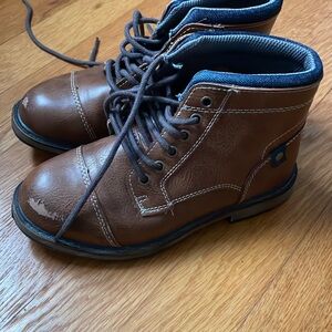 Brown Kids Boots